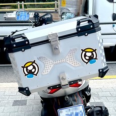 레코멘 고휘도 반사 자동차스티커 130x130mm 차량외부스티커
