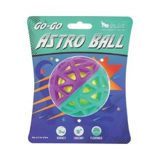 美國P.L.A.Y. GoGo星體球 彈力浮水發聲玩具 寵物戶外訓練互動玩具 (3色), 1個, 星空紫, 星空紫