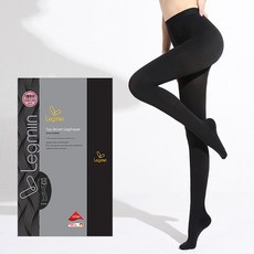 아띠Ahtty 뱃살 보정 더블 레이어 팬티 스타킹 힙업 압박 테리 기모 2겹 레그쉐이퍼
