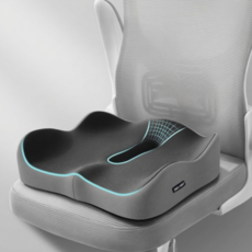 아크배라 치질방석 도넛 메모리폼 방석, 1개, 차콜그레이