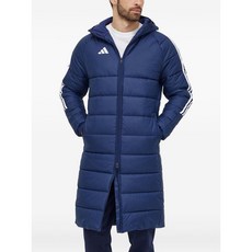아디다스 스트라이프 디자인 패딩 코트