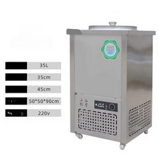 냉면 육수 슬러시, 싱글 버킷 (45kg) 304, 기본 색상