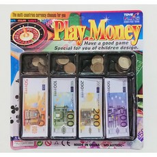 小胡玩具 歐元遊戲幣 兒童玩具 (電子發票), 1個