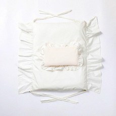 원목 고양이 하우스 조립식 펫하우스 우드 엔틱 디자인, 1개, 화이트 침구