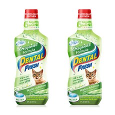 덴탈후레쉬 오리지날 고양이 구강청결제, 237ml, 2개