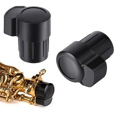 2pcs 알토 색소폰 엔드 캡 플러그 Sax Bent Neck 키 플라스틱 커버 보호기 교체 부품과 호환되는 Alto 안티 범프