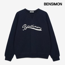 벤시몽 클래식 로고 스웻셔츠 (BS5SMT562NV) 3271166