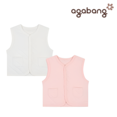[아가방 조끼] 포비조끼 T1 유아 아기옷 외출 실내복 몰