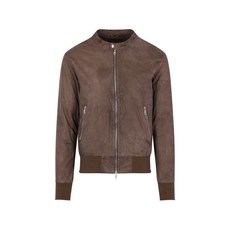 조르지오브라토 지퍼 램레더 재킷