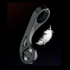 Towild Garmin Dual Mount 3.18cm 標準碳纖維織物 Garmin XOSS CYCPLUS Meilan iGPSPORT Magene, 黑色