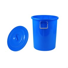 特選工廠 儲水桶 藍色 附蓋 (60L/100L/150L) 儲水儲物垃圾桶, 1個