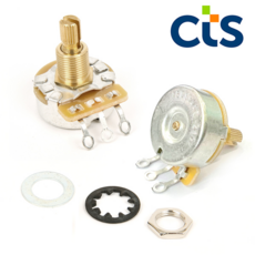 CTS Audio/Solid Shaft/Vintage Torque Custom Potentiometer 오디오 테이퍼 | 빈티지 토크 커스텀 포텐셔미터 VT-A500K
