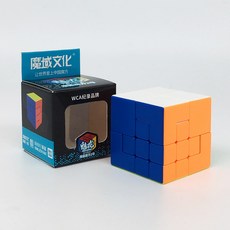 MoYu Puppet Cube Two 뭐위 퍼핏 2 큐브 퍼즐 특수큐브, 1개, 혼합색상