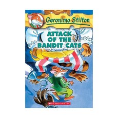 영문 영어 유아 도서 Geronimo Stilton #08: Attack of the Bandit Cats Paperback 미국판 Stilton의 모험 본편 1552363, 영문 영어 유아도서 Geronimo Stilton #0
