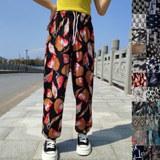 씨엘디아망떼 편안한 아이스냉감 여성 몸빼 밴딩조거팬츠