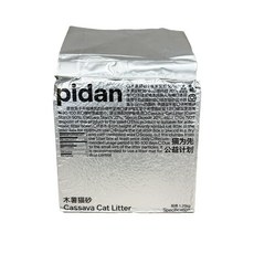 pidan 貓砂, 1.25kg, 1袋, 純木薯砂