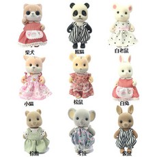 Koala Diary 變形房車 巴士造型娃娃屋, 公仔隨機）, 1個