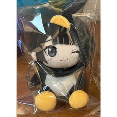 GOYES 캐릭터 구구가가 펭귄 봉제 인형 굿즈 피규어 장식, 블랙 2, 1개, 15cm