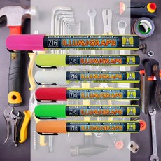 블랙보드 네온 마카 주황색 6mm 커피숍 학원 검정보드판 컬러 마커 행사판