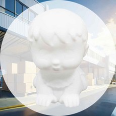 컬러링토이 큐티 베이비 곰인형 놀이방활용 창작놀이연결 색칠놀이완구 감정표현연습 보관정리편의 색감학습활동