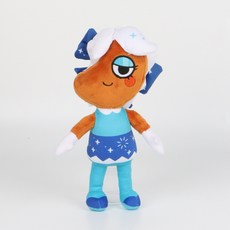 댄디월드 댄디의 세계 봉제인형, 1개, 브라운 반쪽 얼굴, 28cm