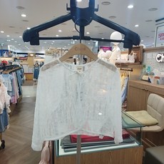 치크 실용만점 꽃 망사여름 가디건 CKCM2652G