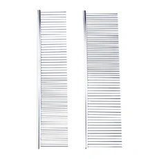 不鏽鋼長條排梳, 大號【19x5.5cm】, 1個