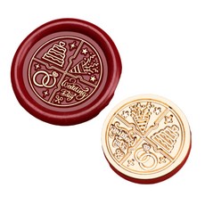 Sealing Stamp Head Wax Stamp Head Emboss Sealing Brasses Scrapbooking Stamp Head, HLJ15, 5AC614950_LJY, 1개