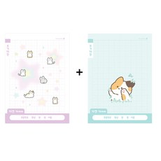 모닝글로리 초등 1-2 10칸 쓰기노트, 혼합색상, 1세트