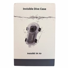 Insta360 X4 Air 隱形潛水殼 60米防水 100% 隱形, 透明