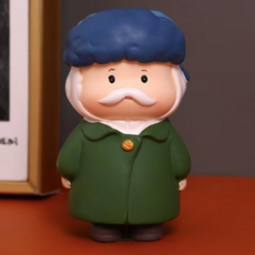 시앤케이 예술가 시리즈 피규어 미니 피규어 인테리어 장식용, 1개