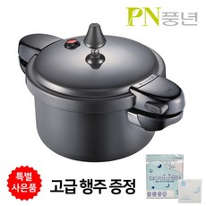 [국내산 고급행주 증정!] PN풍년 블랙펄 메가IH 압력솥 10인용/ 인덕션 겸용, 1개, 5.2L