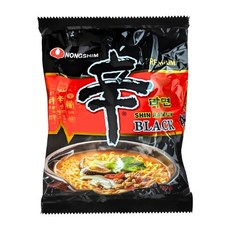 農心 辛拉麵 BLACK, 1個