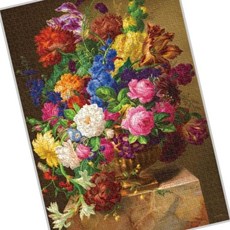 시간 세계명화 화병속의화려한꽃들 직소퍼즐 1014피스 29801ea 1(EA), 1개