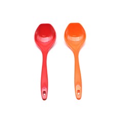 쿡스넷 멜라민 만두스푼 중 1P (색상랜덤), 본상품선택, 1개