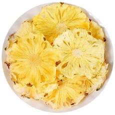本草養生 鳳梨花果乾 台灣在地鳳梨 無添加糖 花朵造型, 60g, 1個