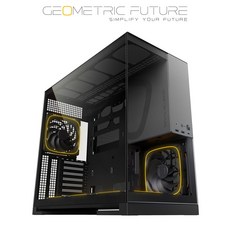 Geometric Future 幾何未來 Model 5 悟空 玻璃海景 5風扇版 黑灰