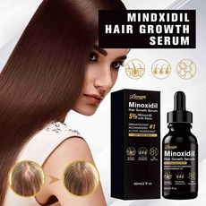 1+1 Lununun Minoxidil Hair Essence Anti Hair Growth Dense Nutrition Solution, 2개, 60ml