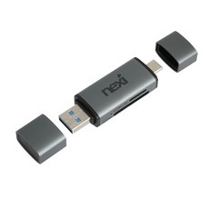 넥시 USB3.1 C타입 to USB3.0 멀티 카드리더기 NX1479, 1개, NX-U130CRS