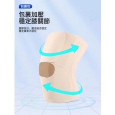 護膝超薄無痕半月板專用男女膝蓋跑步關節運動護具保護套, 1個, 超薄固定半月板小码（PP条）