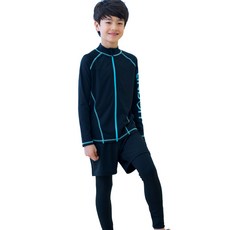엘인보아 주니어 수영복 집업남 반바지레깅스상하