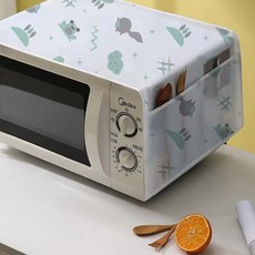 전자레인지 커버 덮개 방수 전자렌지 먼지 덮개, 상세페이지 참조