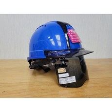 TOYO No.391F 台灣CNS認證工業用防護頭盔, 1個, 藍色, 藍色