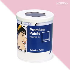 노루페인트 팬톤 실외 벽면 저광 페인트, 13-2802 FairyTale, 1L, 1개