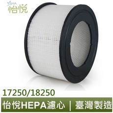 怡悅 適用 Honeywell 17250 18250 空氣清淨機 (同 28720-TWN), 1個, 濾心+送八片沸石CZ濾網（僅能宅配）