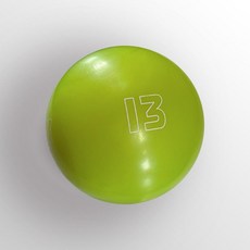 볼링장 볼링공 스페어 블랙 여성 소프트볼 그린 연습공 파운드, 옐로우그린, 1개