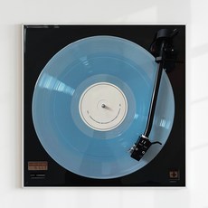 [인메이블] 돈들어오는 미드센츄리 홈카페 LP포스터 액자 15종 그림 정사각형 캔버스 액자 일출 거실 현관 복도 벽 대형, 03.Blackblue