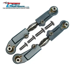 GPM 합금 알루미늄 + ARRMA 1/7 LIMITLESS TYPHON 6S BLX 버기 RC 자동차 부품 용 스테인레스 스틸 프론트, 05 Gray