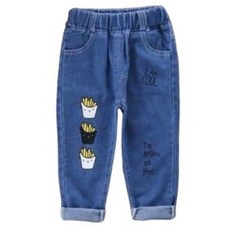 萱寶媽咪baby 現貨韓版卡通印花造型牛仔褲 休閑男童潮褲長褲 男童 女童褲子 兒童牛仔褲 四季牛仔長褲 百搭牛仔長褲 牛仔褲 童褲 童裝