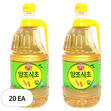 오뚜기 양조 식초, 1.8L, 20개
